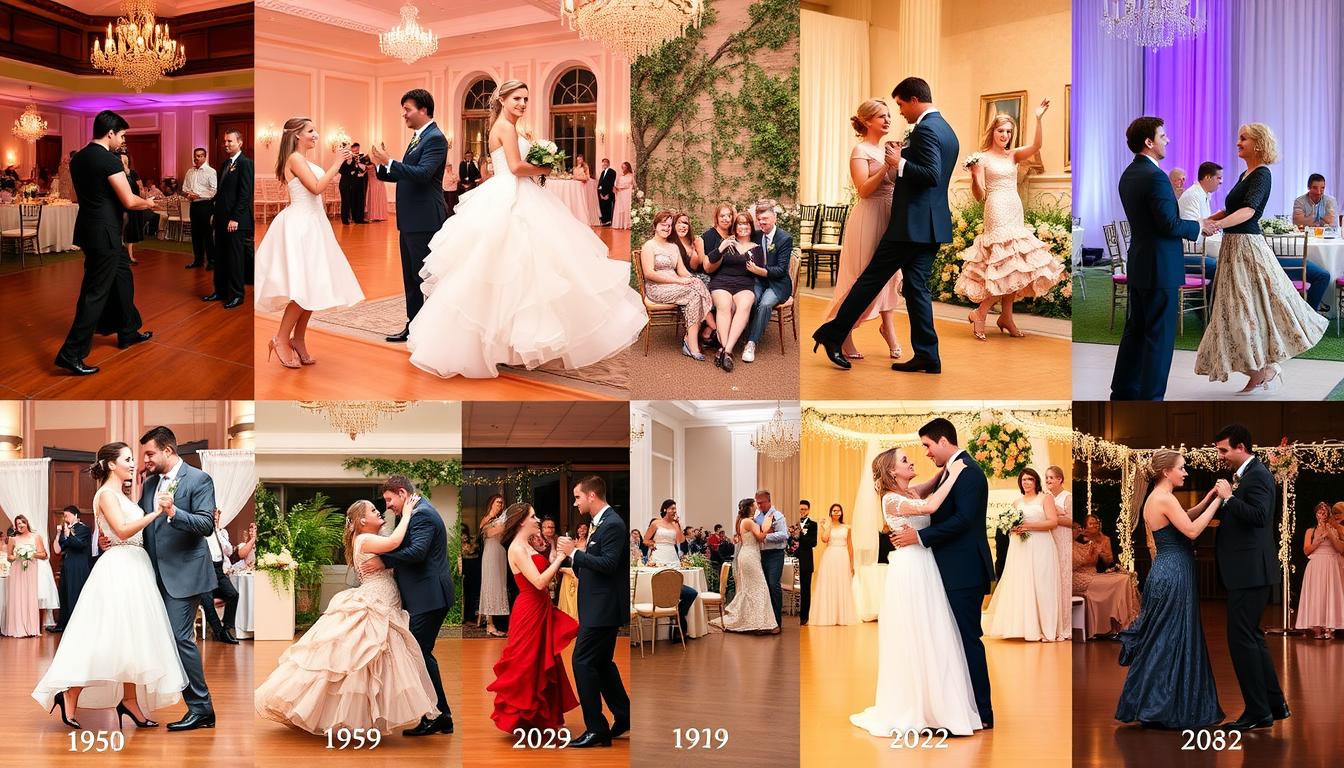 Wedding dance trends through the decades: A statistical comparison from 1950 to 2024